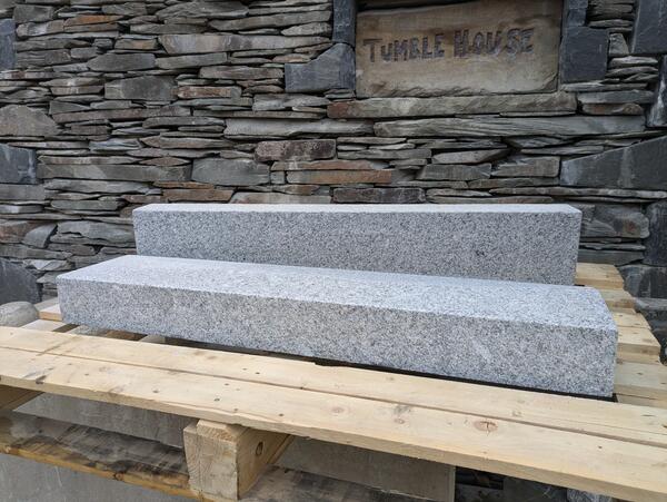 Medium Grey Finished Granite Kerbs