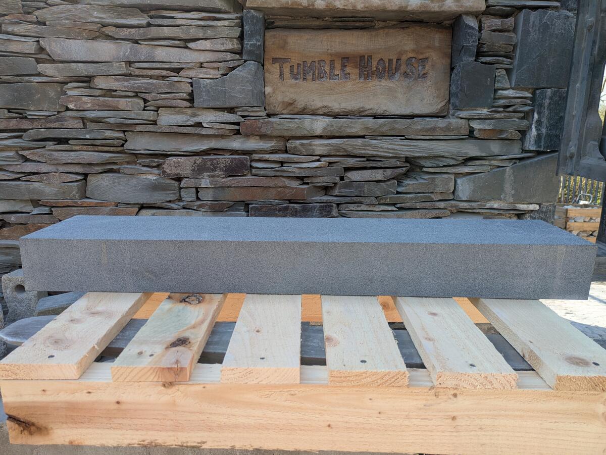 Black Finished Granite Kerbs Unit